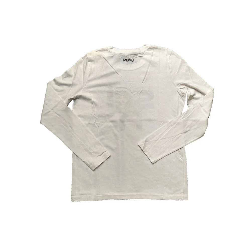 Marc by Marc Jacobs Long Sleeve White Cotton Graphic Sci-Fi Tee Shirt Sz…